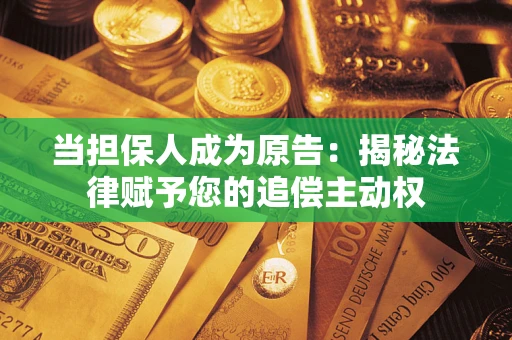 武汉当担保人成为原告：揭秘法律赋予您的追偿主动权