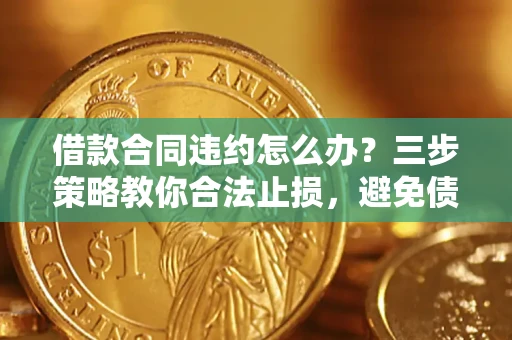 武汉借款合同违约怎么办？三步策略教你合法止损，避免债务危机升级