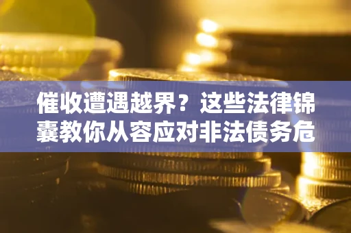 武汉催收遭遇越界？这些法律锦囊教你从容应对非法债务危机