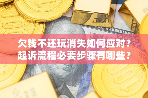 武汉欠钱不还玩消失如何应对？起诉流程必要步骤有哪些？